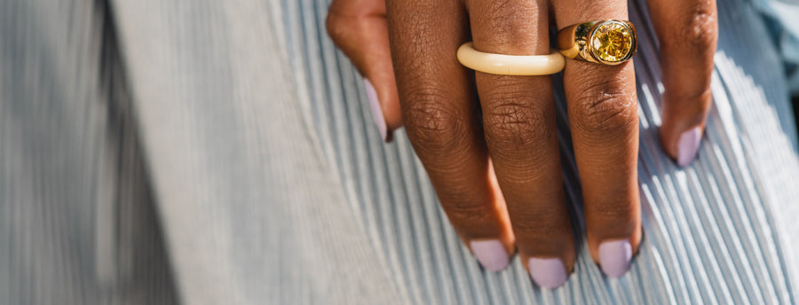 Keane New York glass jewelry - sustainable colorful glass jewelry - shop online
